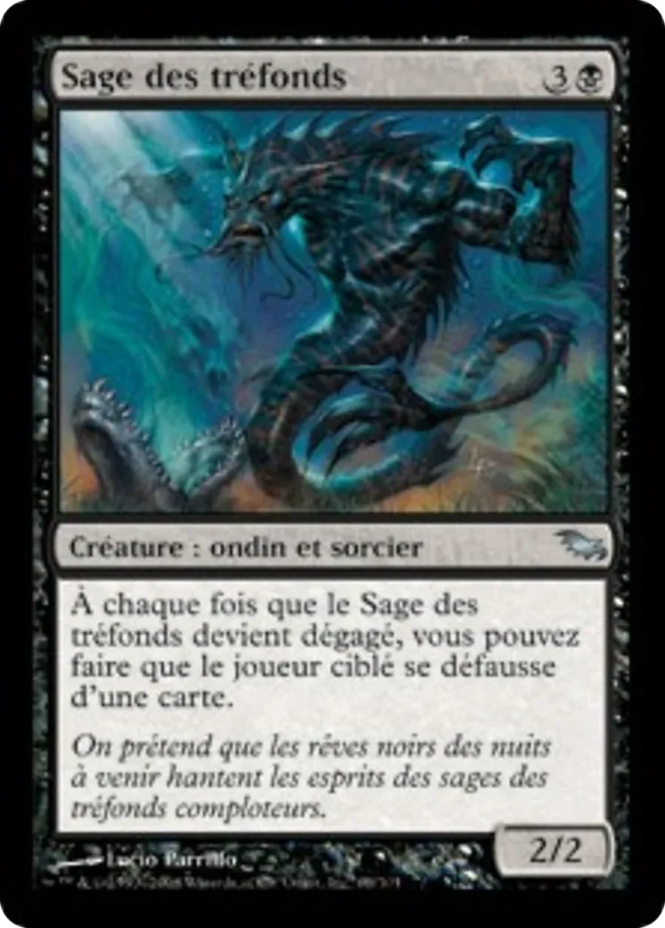 Sage des tréfonds — Shadowmoor — Magic: The Gathering
