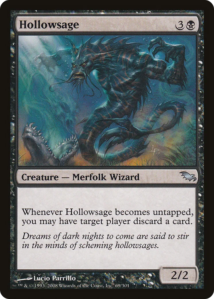 Hollowsage — Shadowmoor — Magic: The Gathering