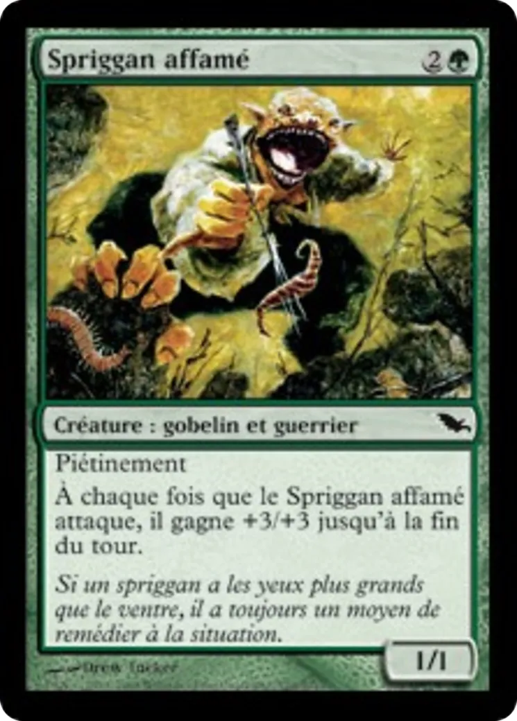 Spriggan affamé — Shadowmoor — Magic: The Gathering