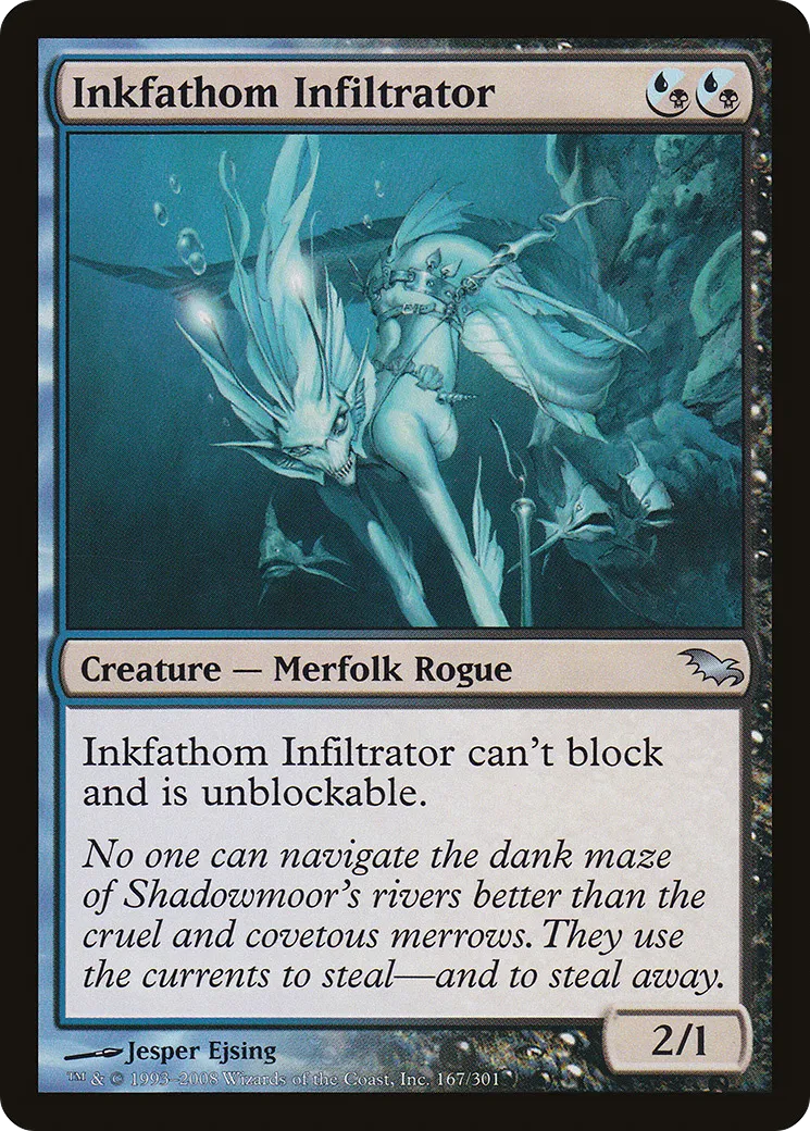 Inkfathom Infiltrator — Shadowmoor — Magic: The Gathering