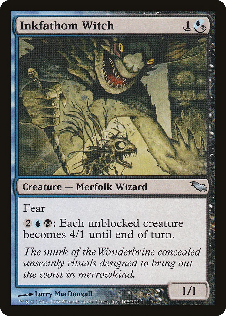 Envoûteur d'Encrebrasse — Shadowmoor — Magic: The Gathering