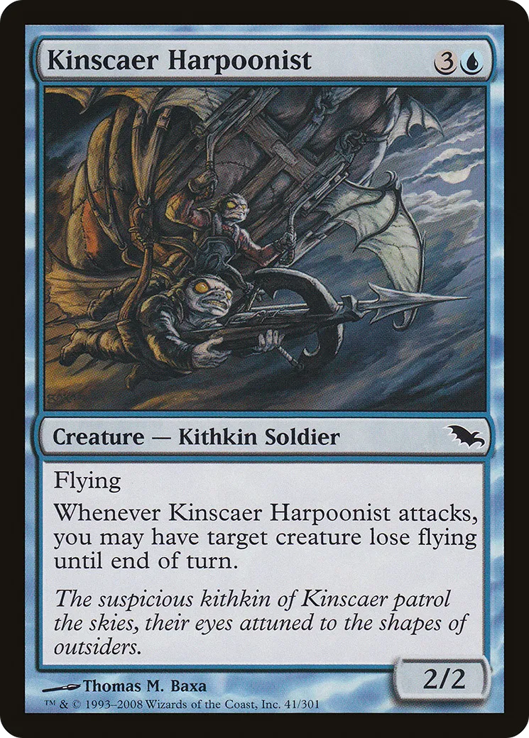 Kinscaer Harpoonist — Shadowmoor — Magic: The Gathering