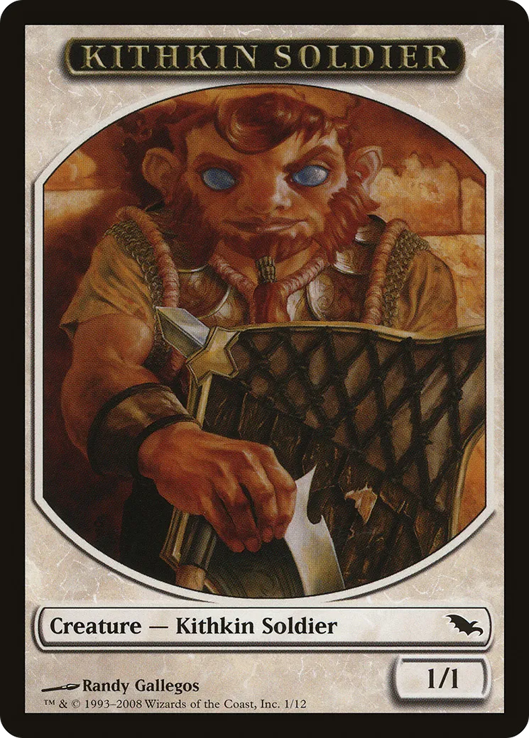 Kithkin Soldier — Shadowmoor — Magic: The Gathering