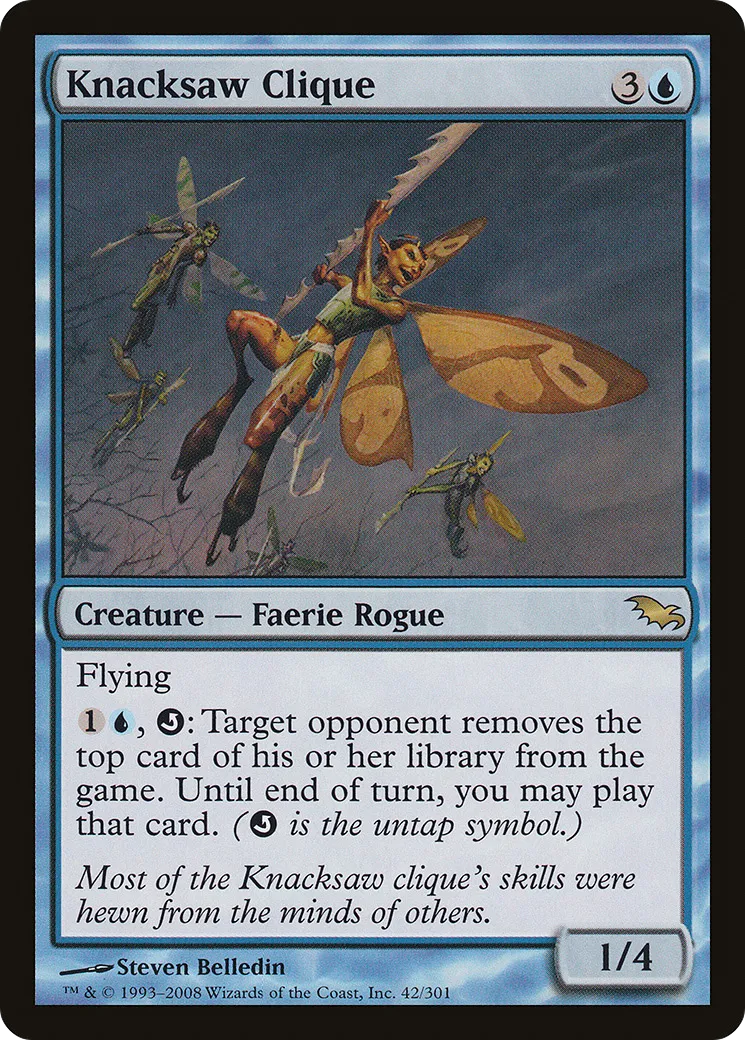 Knacksaw Clique — Shadowmoor — Magic: The Gathering