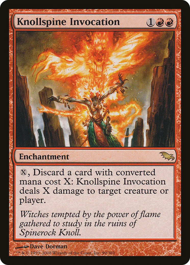 Knollspine Invocation — Shadowmoor — Magic: The Gathering