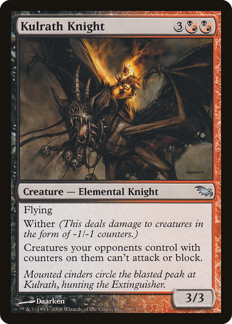 Kulrath Knight — Shadowmoor — Magic: The Gathering