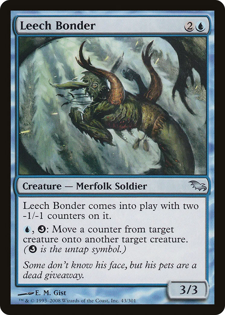 Leech Bonder — Shadowmoor — Magic: The Gathering