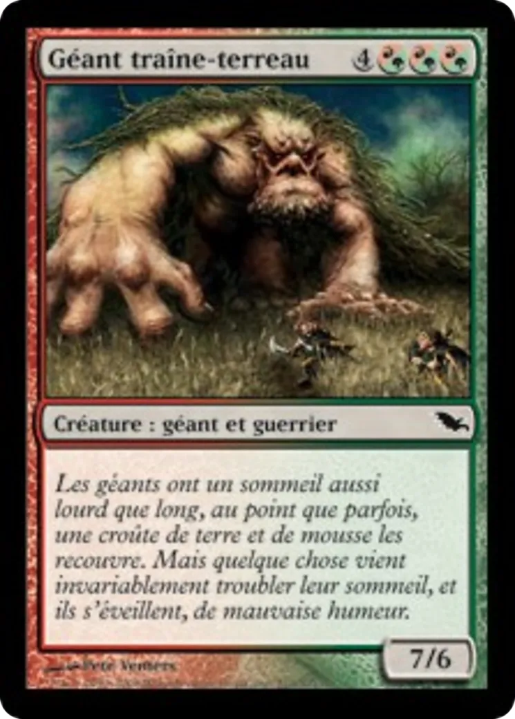 Géant traîne-terreau — Shadowmoor — Magic: The Gathering