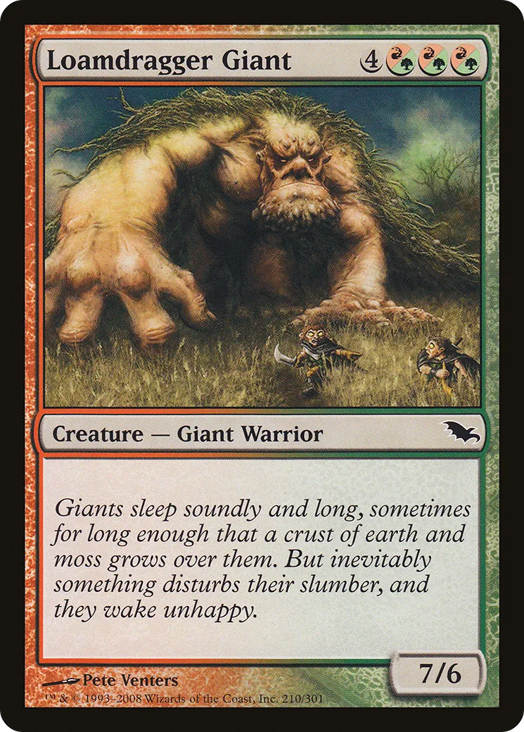 Géant traîne-terreau — Shadowmoor — Magic: The Gathering