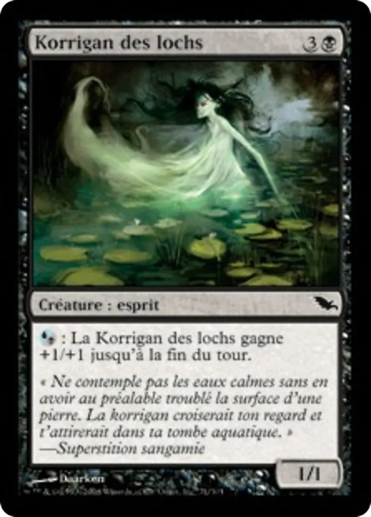 Korrigan des lochs — Shadowmoor — Magic: The Gathering