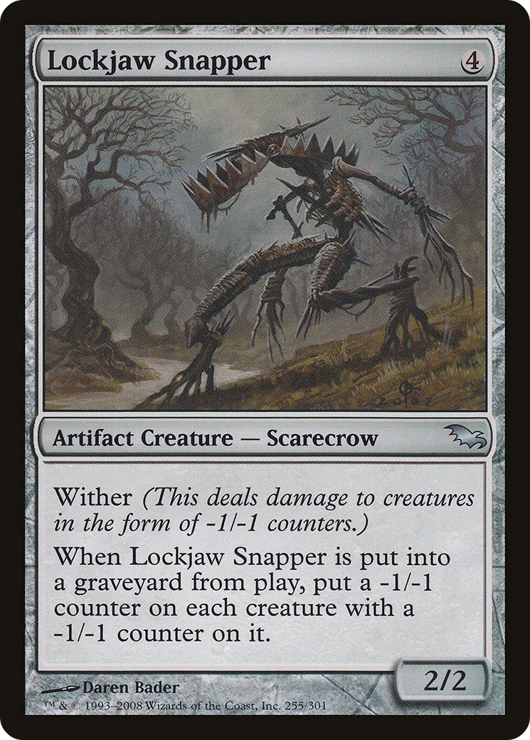 Lockjaw Snapper — Shadowmoor — Magic: The Gathering