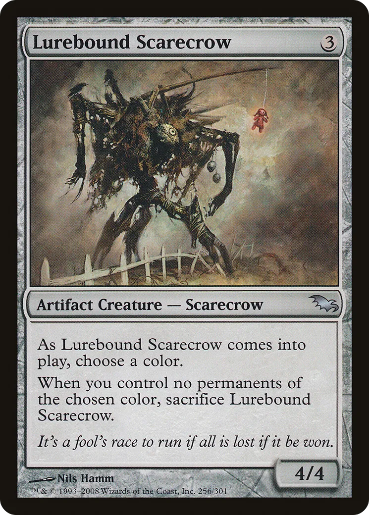 Lurebound Scarecrow — Shadowmoor — Magic: The Gathering