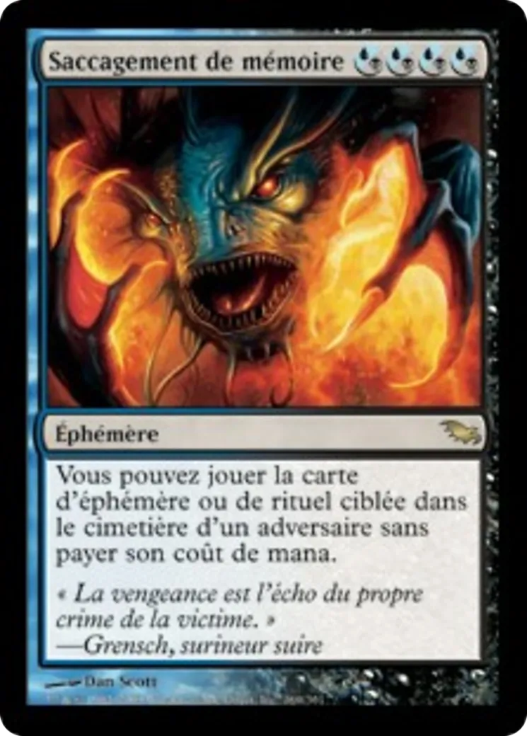 Saccagement de mémoire from Shadowmoor - Magic: The Gathering