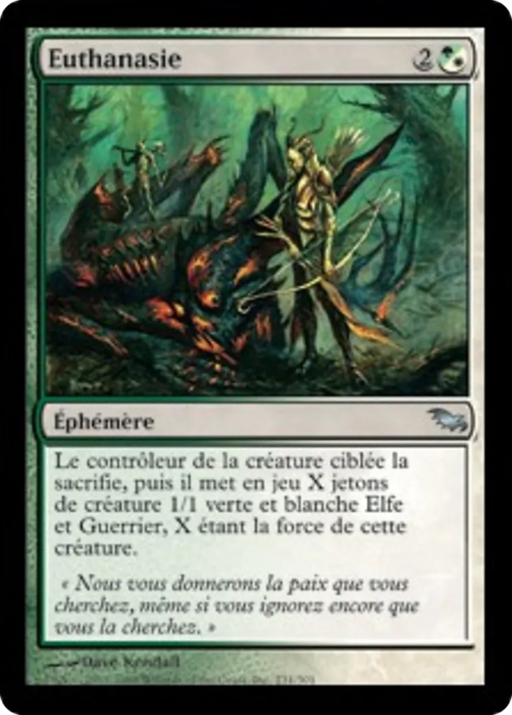 Euthanasie — Shadowmoor — Magic: The Gathering