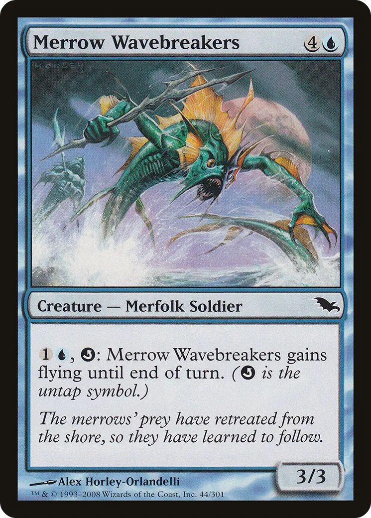 Merrow Wavebreakers — Shadowmoor — Magic: The Gathering