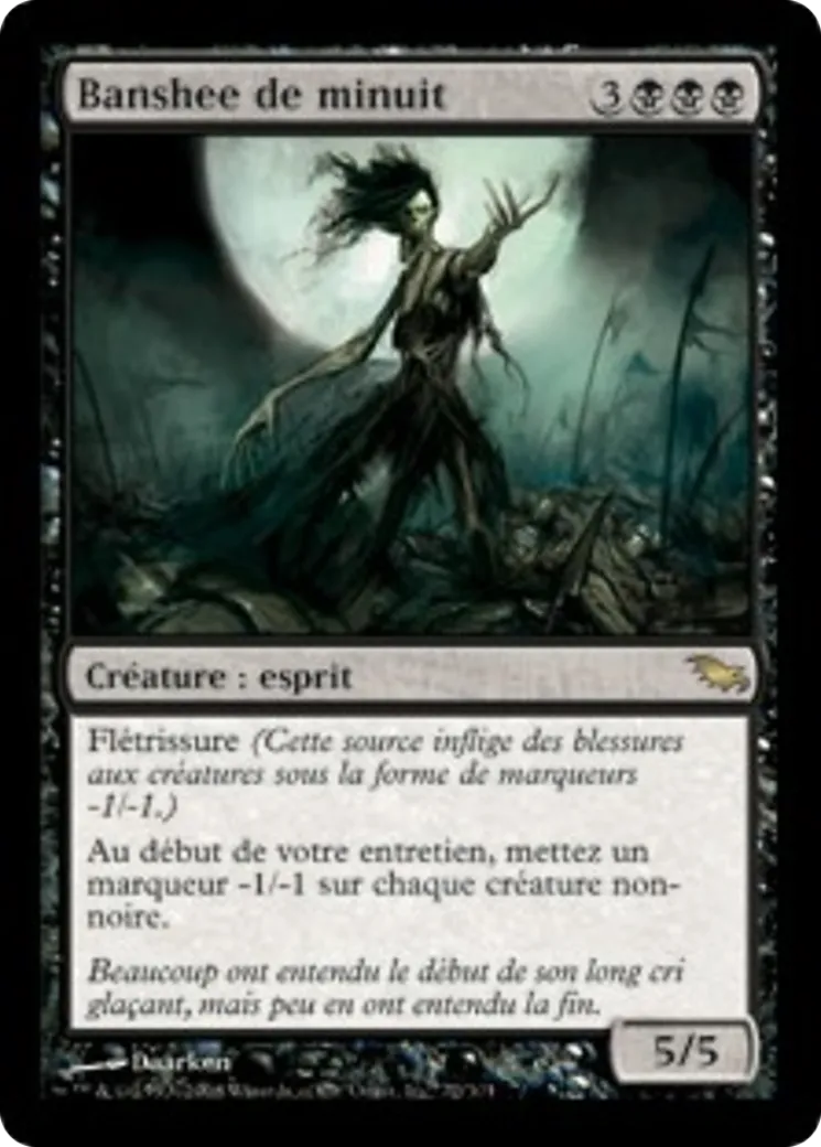 Banshee de minuit — Shadowmoor — Magic: The Gathering