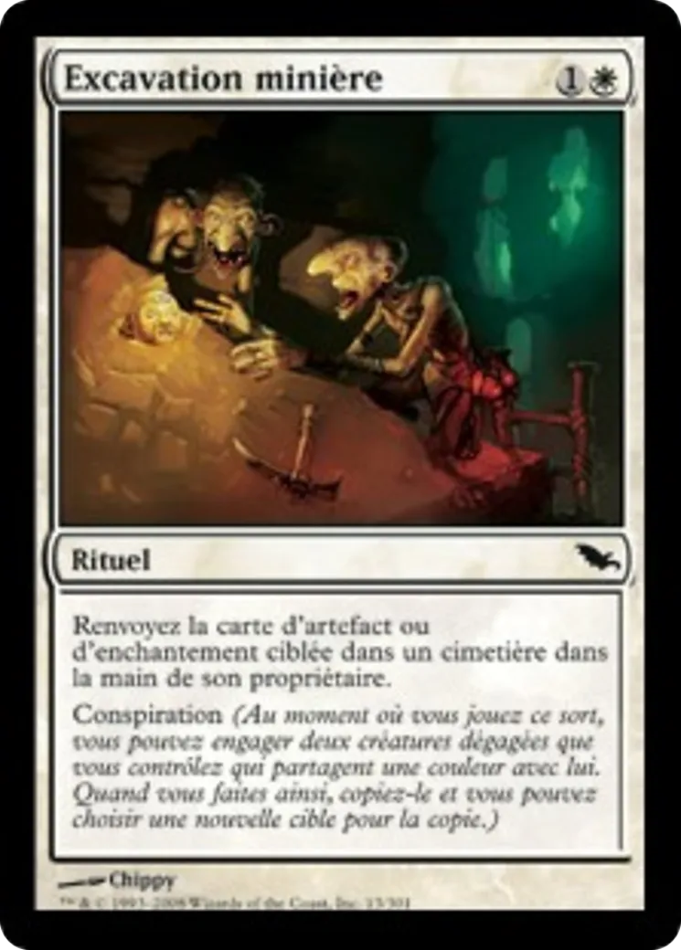 Excavation minière — Shadowmoor — Magic: The Gathering