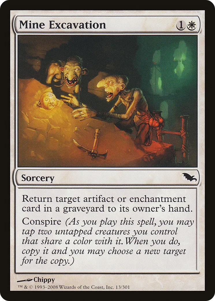Mine Excavation — Shadowmoor — Magic: The Gathering