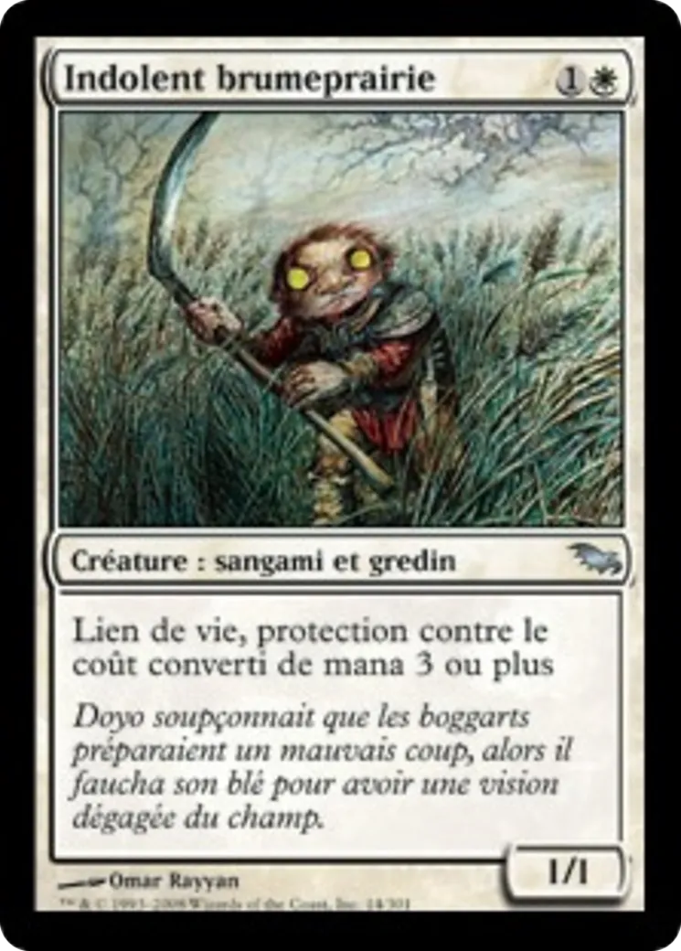 Indolent brumeprairie — Shadowmoor — Magic: The Gathering