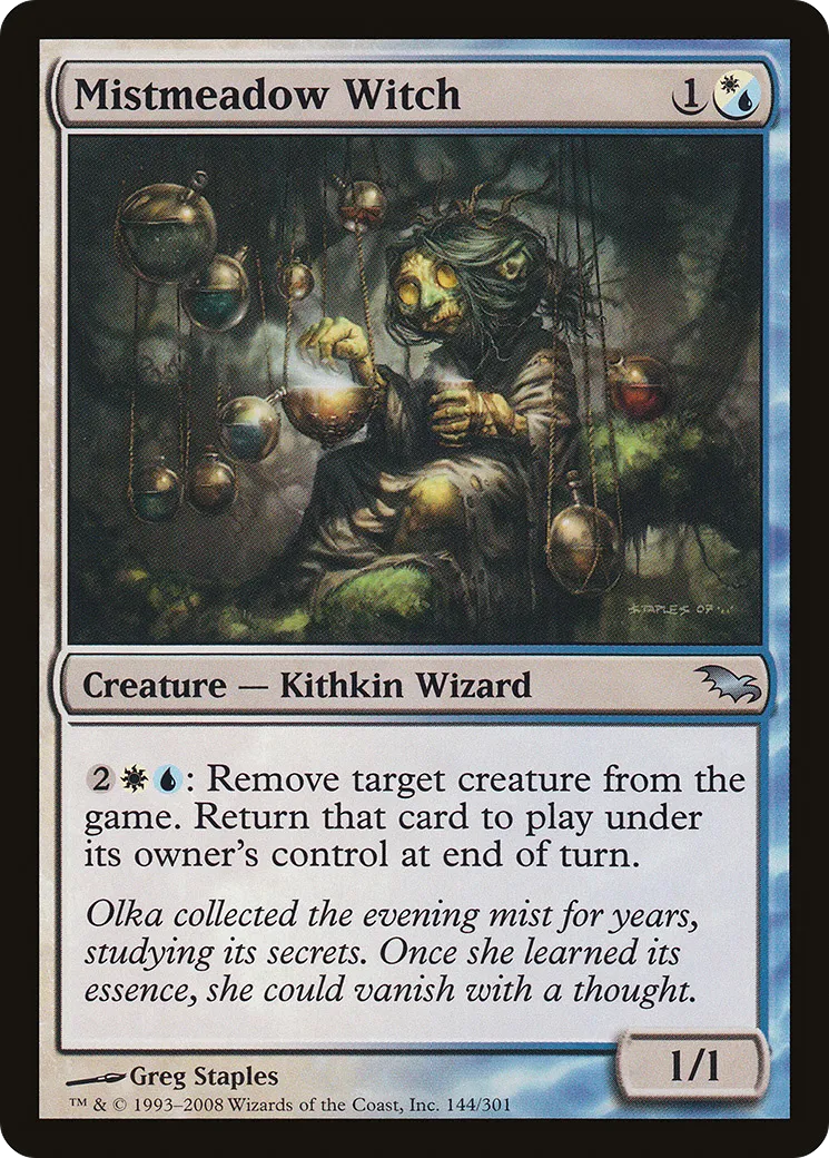 Envoûteuse de Brumeprairie — Shadowmoor — Magic: The Gathering