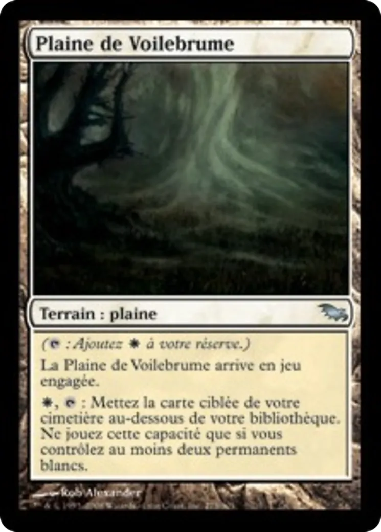 Plaine de Voilebrume — Shadowmoor — Magic: The Gathering