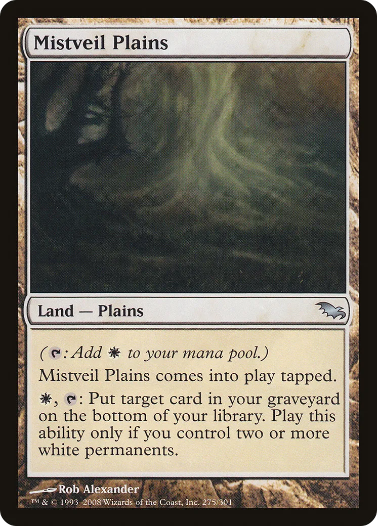 Mistveil Plains — Shadowmoor — Magic: The Gathering