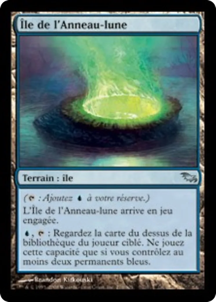 Île de l'Anneau-lune — Shadowmoor — Magic: The Gathering