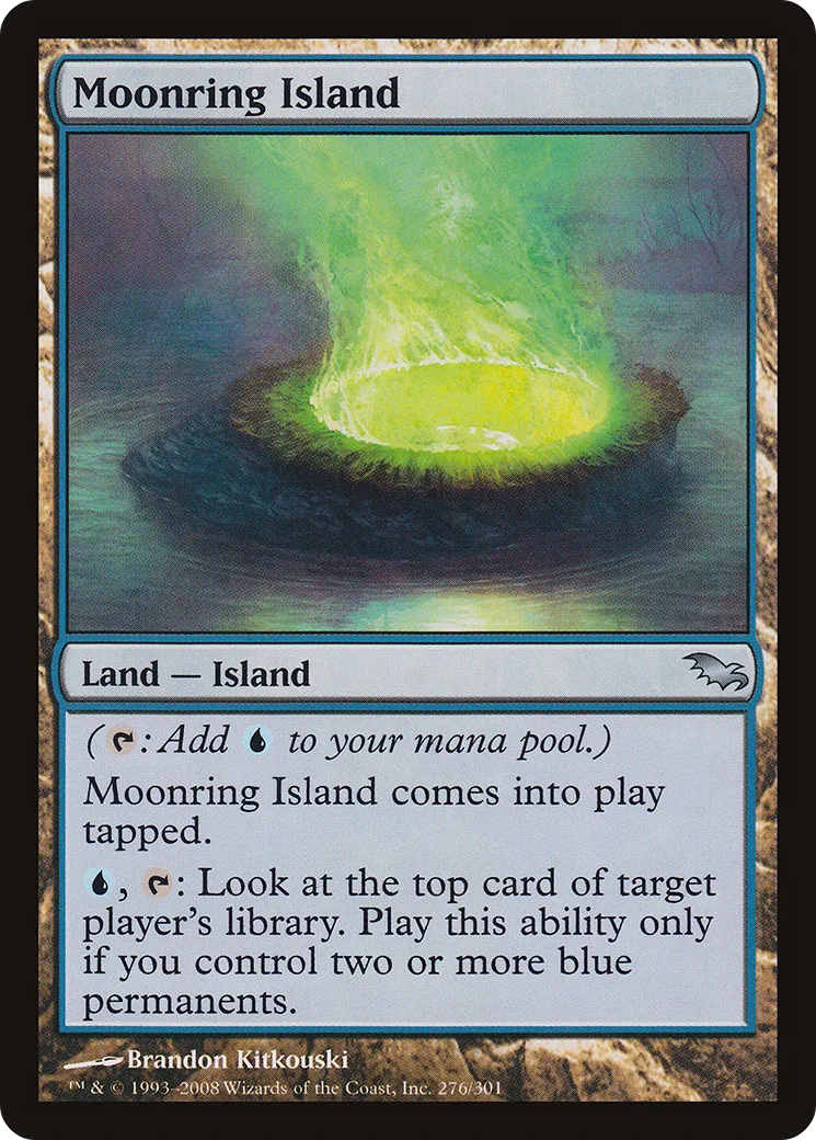 Moonring Island — Shadowmoor — Magic: The Gathering