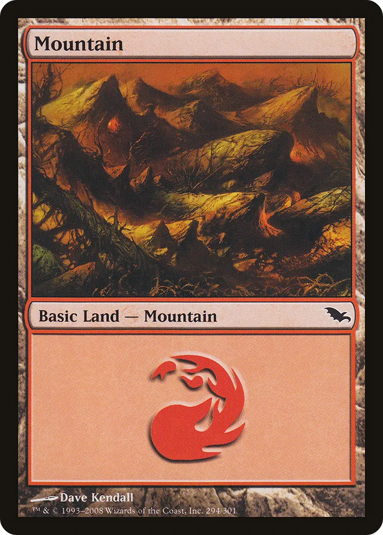 Mountain — Shadowmoor — Magic: The Gathering