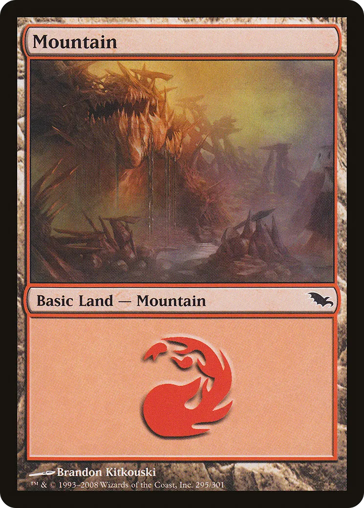 Montagne — Shadowmoor — Magic: The Gathering