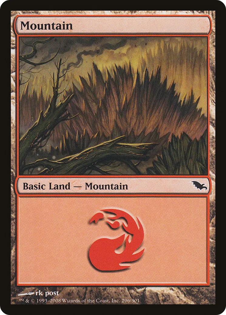 Mountain — Shadowmoor — Magic: The Gathering