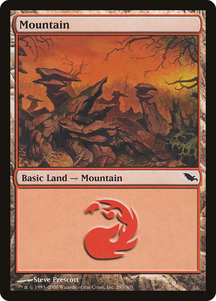 Mountain — Shadowmoor — Magic: The Gathering