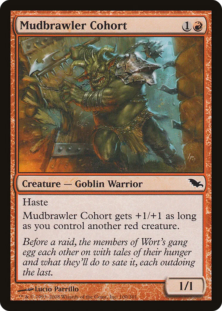 Mudbrawler Cohort — Shadowmoor — Magic: The Gathering