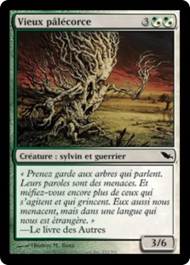 Vieux pâlécorce — Shadowmoor — Magic: The Gathering