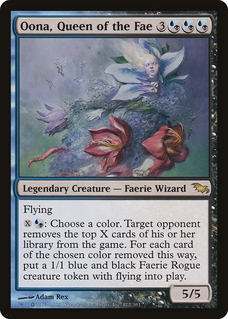 Oona, Queen of the Fae — Shadowmoor — Magic: The Gathering