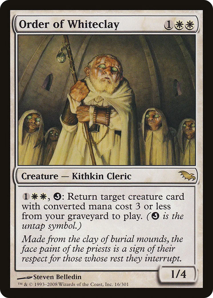 Order of Whiteclay — Shadowmoor — Magic: The Gathering