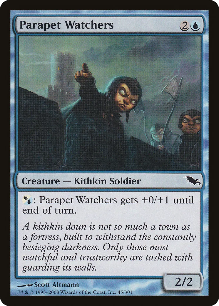 Parapet Watchers — Shadowmoor — Magic: The Gathering