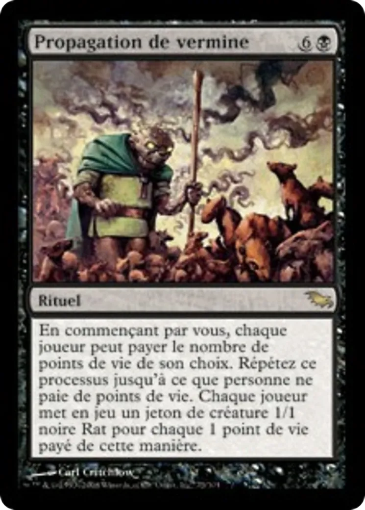 Propagation de vermine — Shadowmoor — Magic: The Gathering