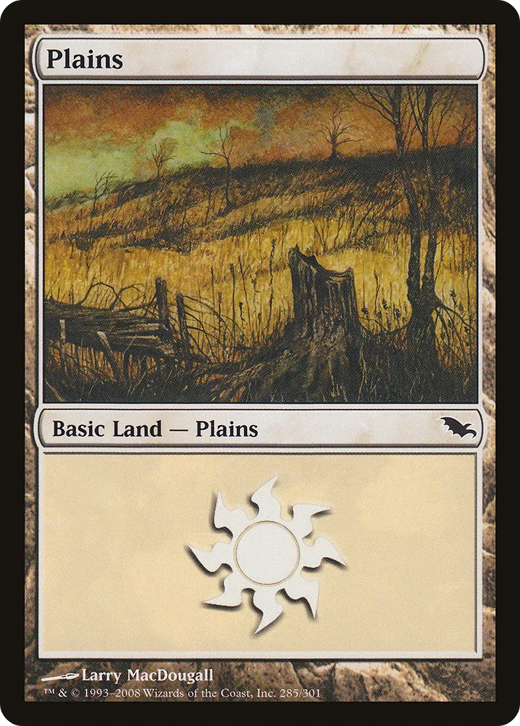 Plains — Shadowmoor — Magic: The Gathering