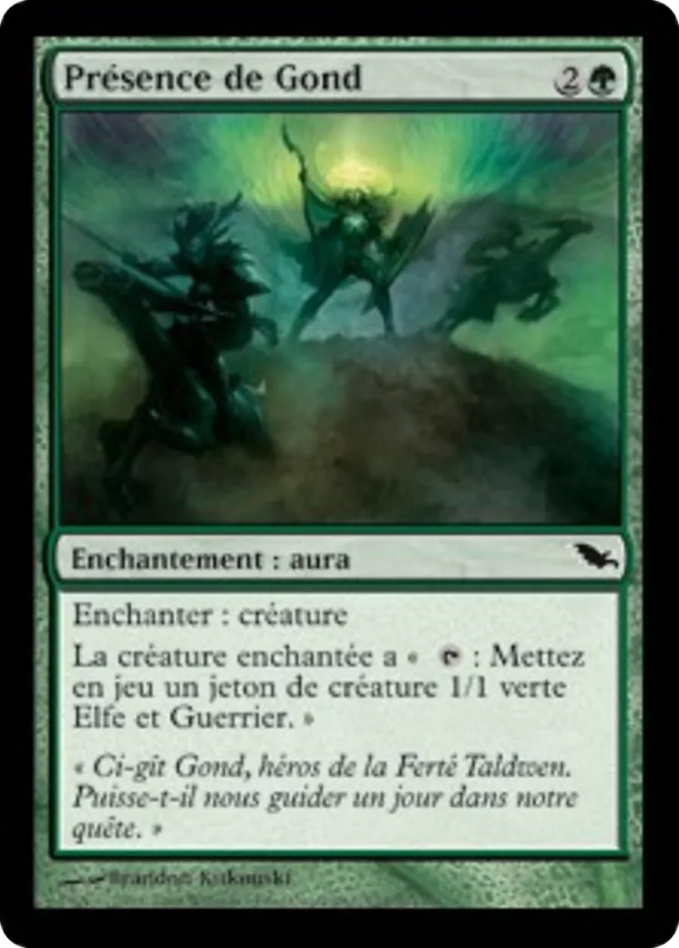 Présence de Gond — Shadowmoor — Magic: The Gathering