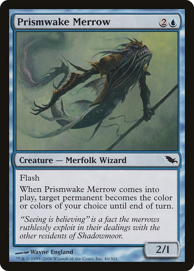 Prismwake Merrow — Shadowmoor — Magic: The Gathering