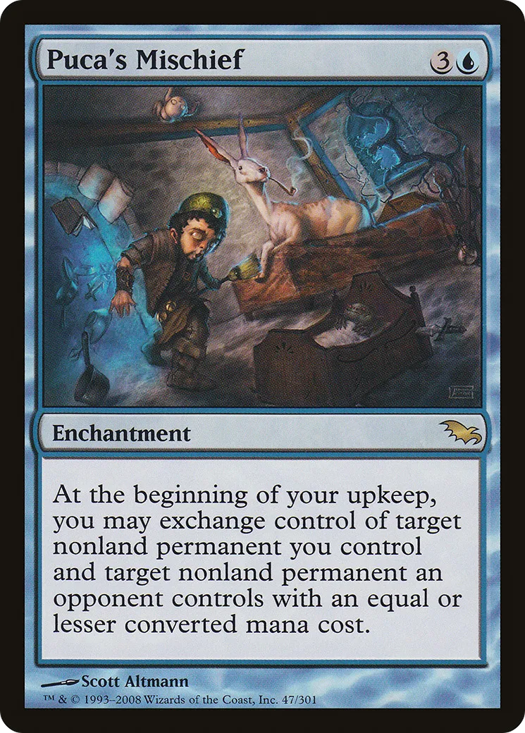 Puca's Mischief — Shadowmoor — Magic: The Gathering