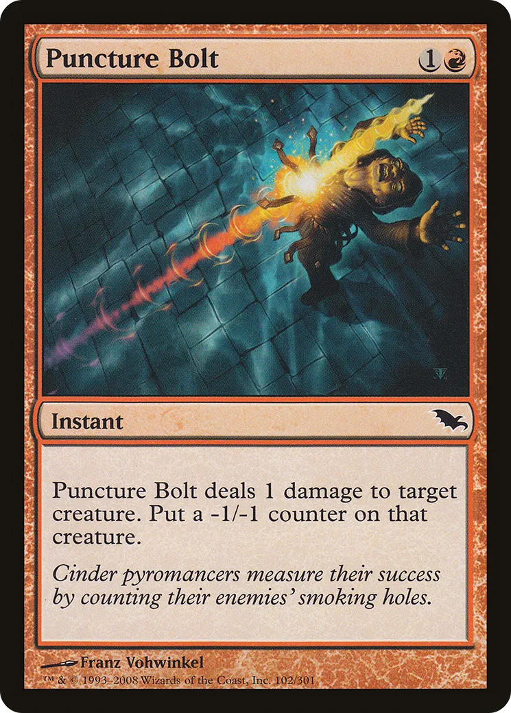 Puncture Bolt — Shadowmoor — Magic: The Gathering