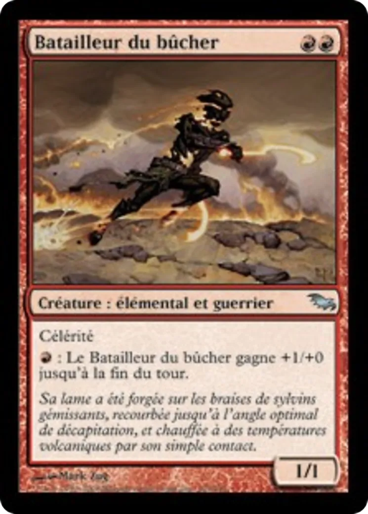 Batailleur du bûcher — Shadowmoor — Magic: The Gathering
