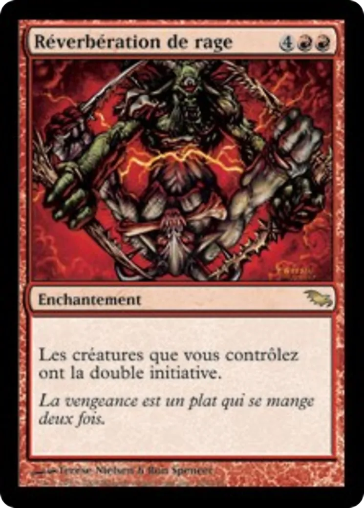 Réverbération de rage — Shadowmoor — Magic: The Gathering