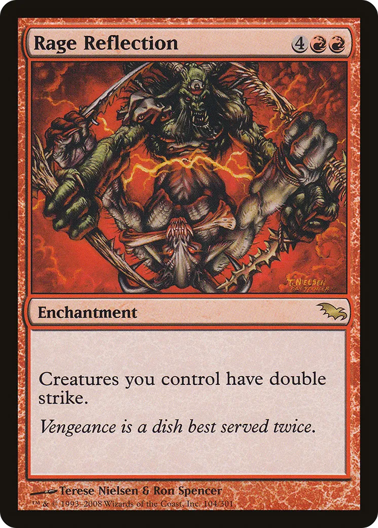 Rage Reflection — Shadowmoor — Magic: The Gathering