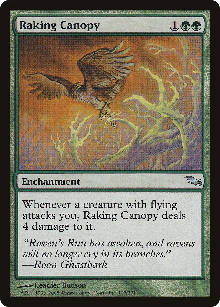 Raking Canopy — Shadowmoor — Magic: The Gathering