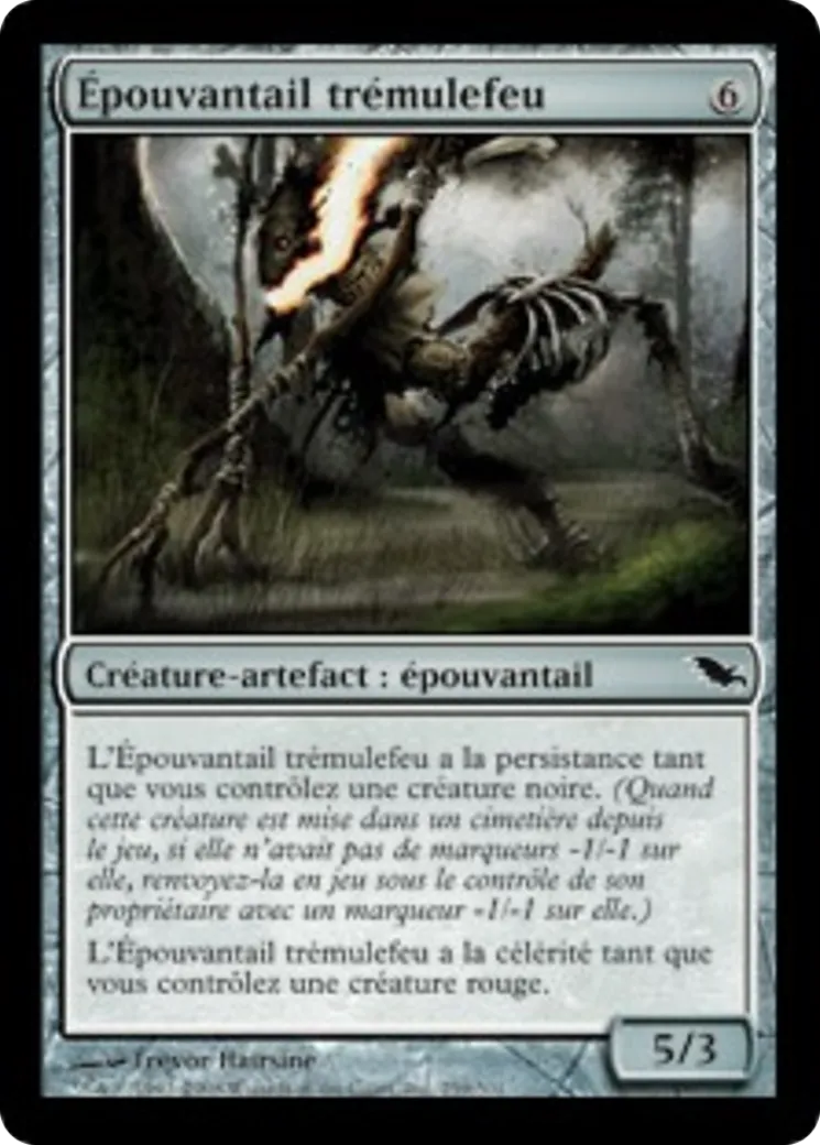 Épouvantail trémulefeu — Shadowmoor — Magic: The Gathering
