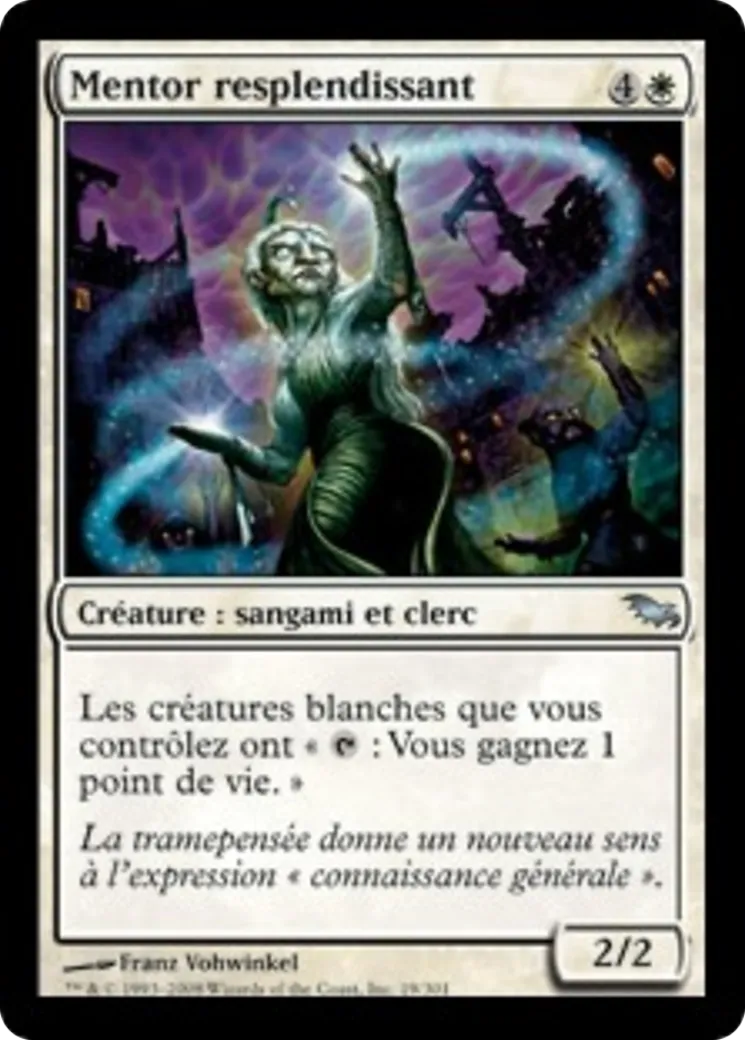 Mentor resplendissant — Shadowmoor — Magic: The Gathering