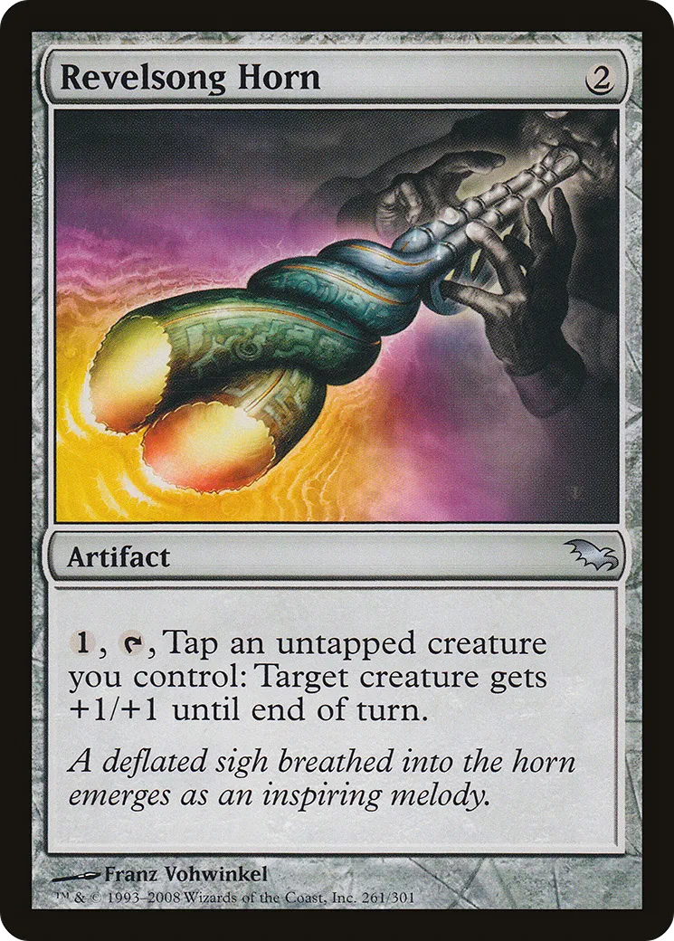 Revelsong Horn — Shadowmoor — Magic: The Gathering